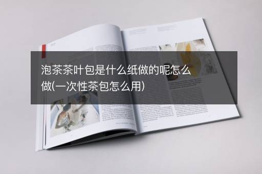 泡茶茶叶包是什么纸做的呢怎么做(一次性茶包怎么用)